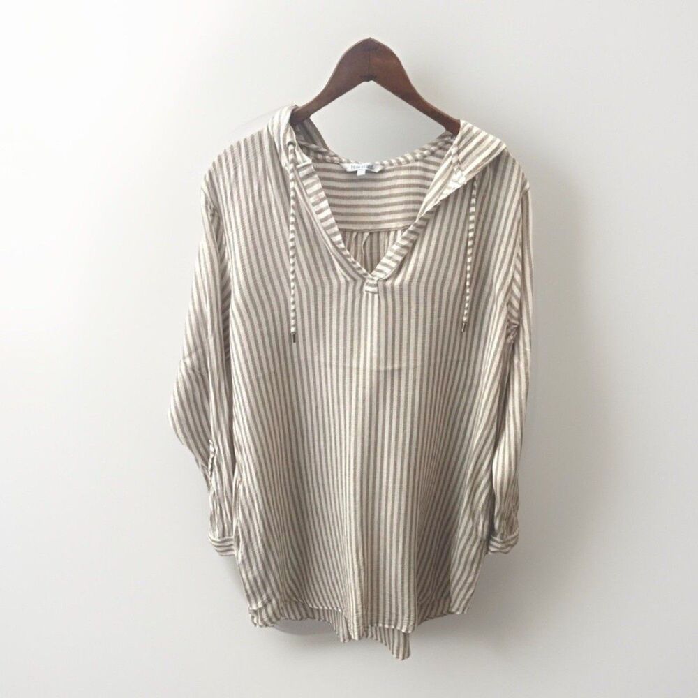 Striped Women's Swim Cover-Up